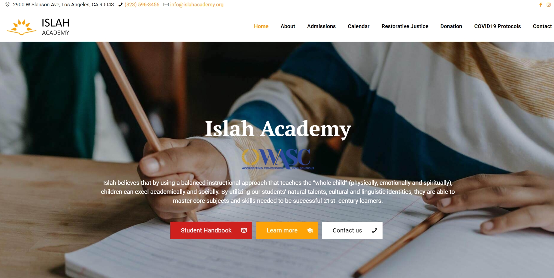 Educational Website Pasadena