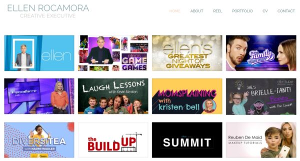 Show business Website Design