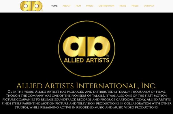 entertainment industry websites